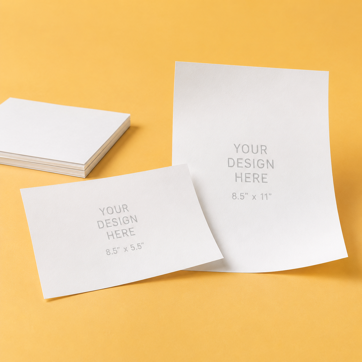 Flyer printing sample